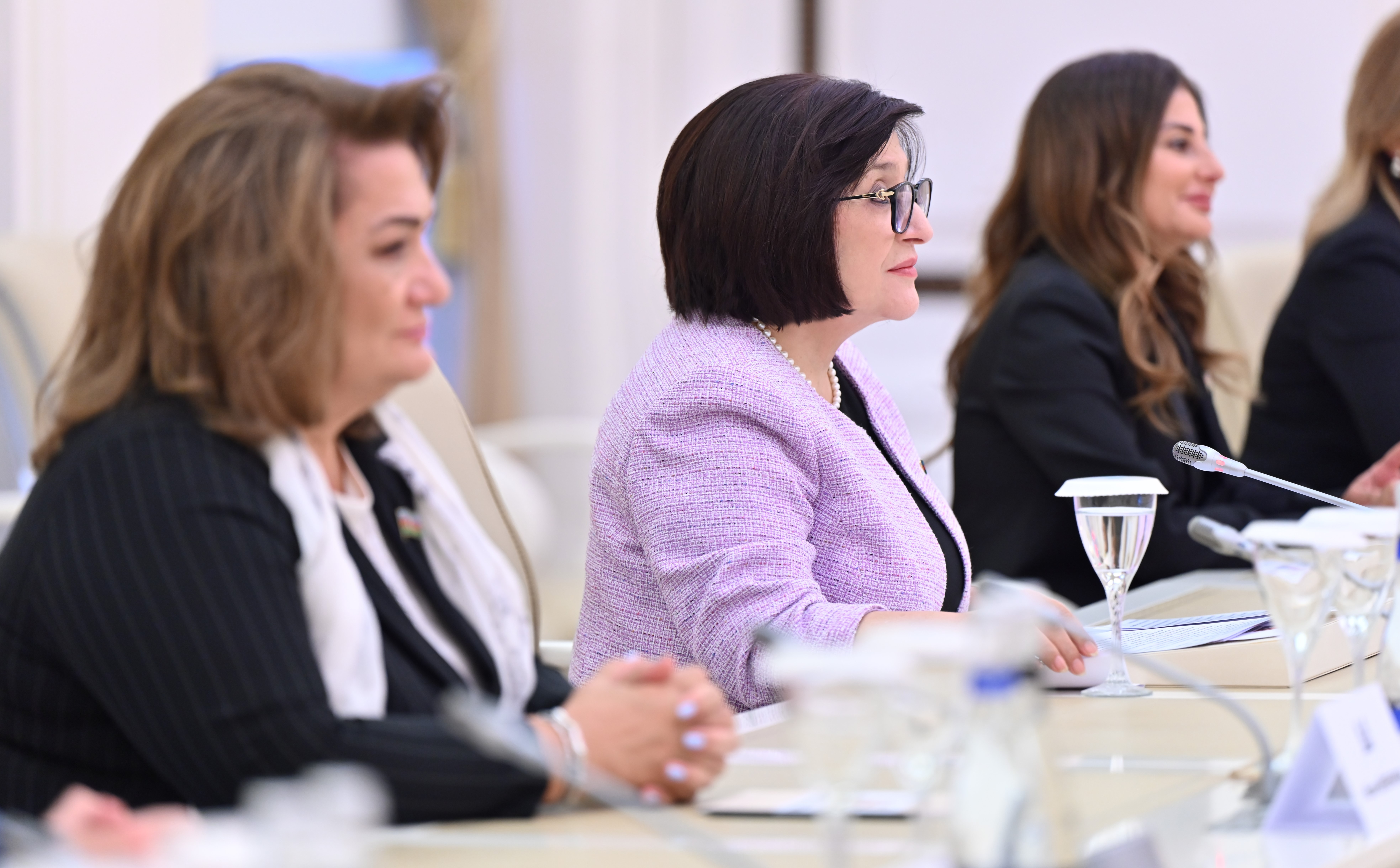 Председатель Милли Меджлиса Сагиба Гафарова встретилась с министром по делам семьи и социальным услугам Турецкой Республики